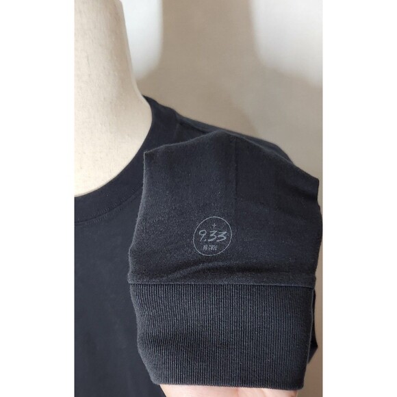 Allbirds Men's Organic Cotton Long Sleeve Tee Natural Black Size Small - Picture 5 of 8